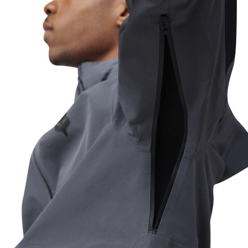 Fox Defend 3L Graphite Rain Jacket