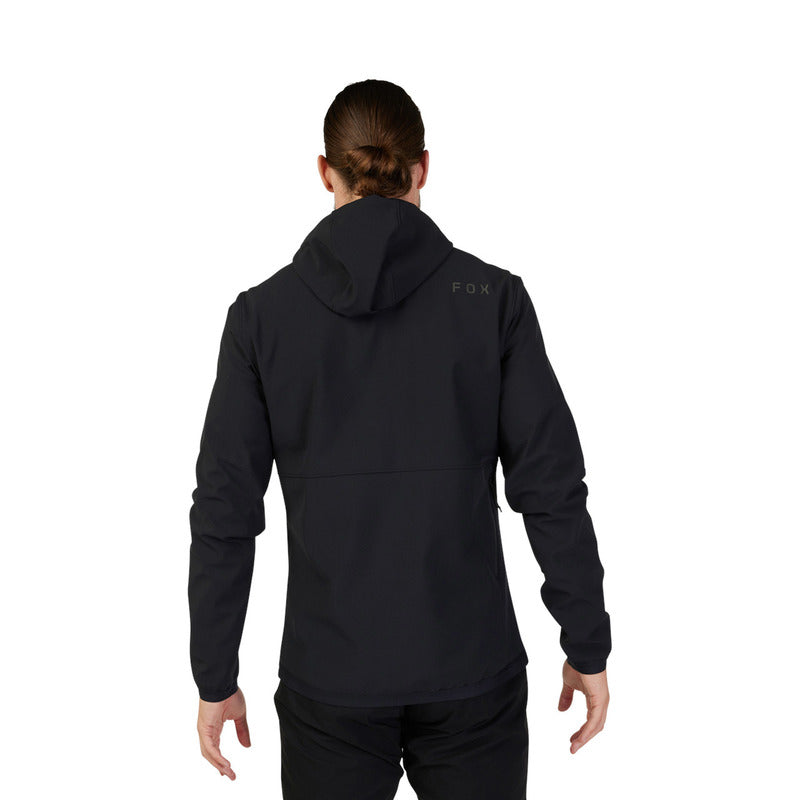 Fox Ranger Fire Black Cycling Hoodie