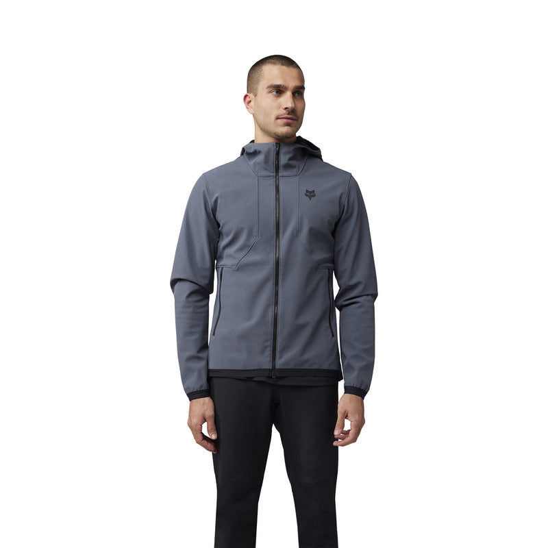 Fox Ranger Fire Graphite Cycling Hoodie
