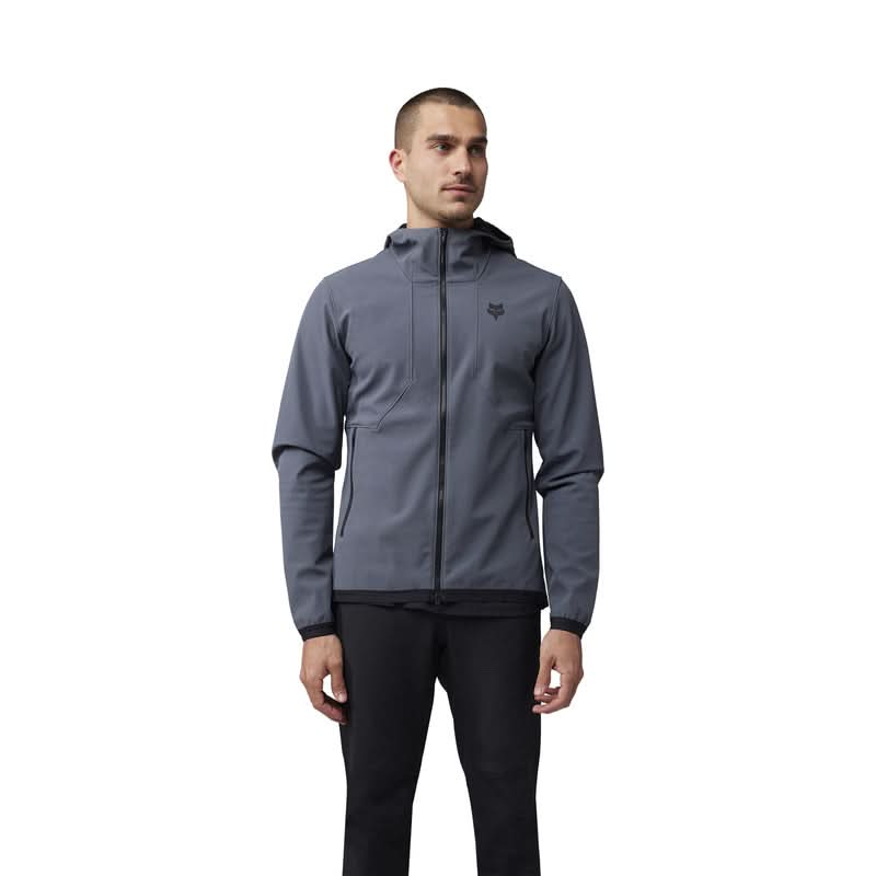 Fox Ranger Fire Graphite Cycling Hoodie
