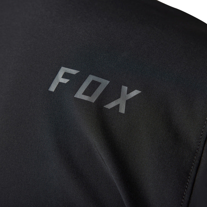 Fox Ranger Wind Pullover Black Cycling Hoodie