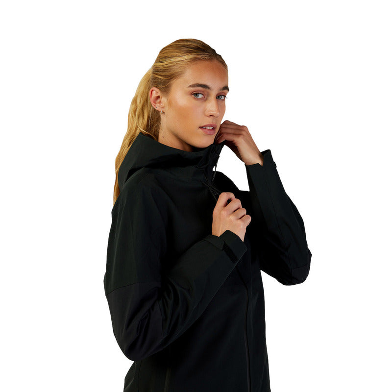 Fox Lady Defend 3L Black Rain Jacket
