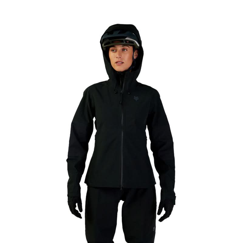 Fox Lady Defend 3L Black Rain Jacket