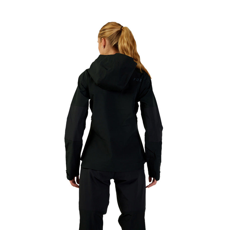 Fox Lady Defend 3L Black Rain Jacket