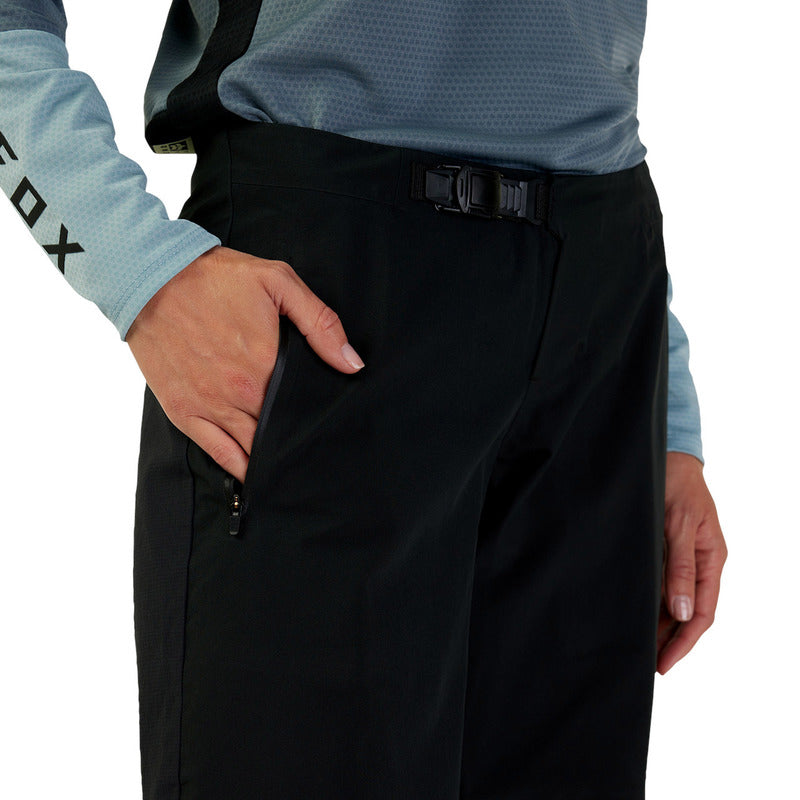 FOX Lady Defend 3L Black Rain Pants | RideHub