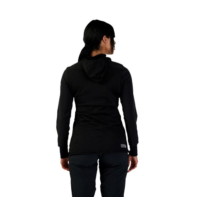 Fox Lady Defend Thermal Black Cycling Hoodie