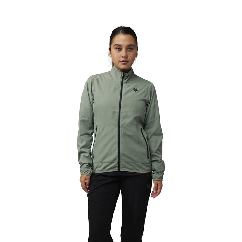 Fox Lady Ranger Wind Moss Rain Jacket