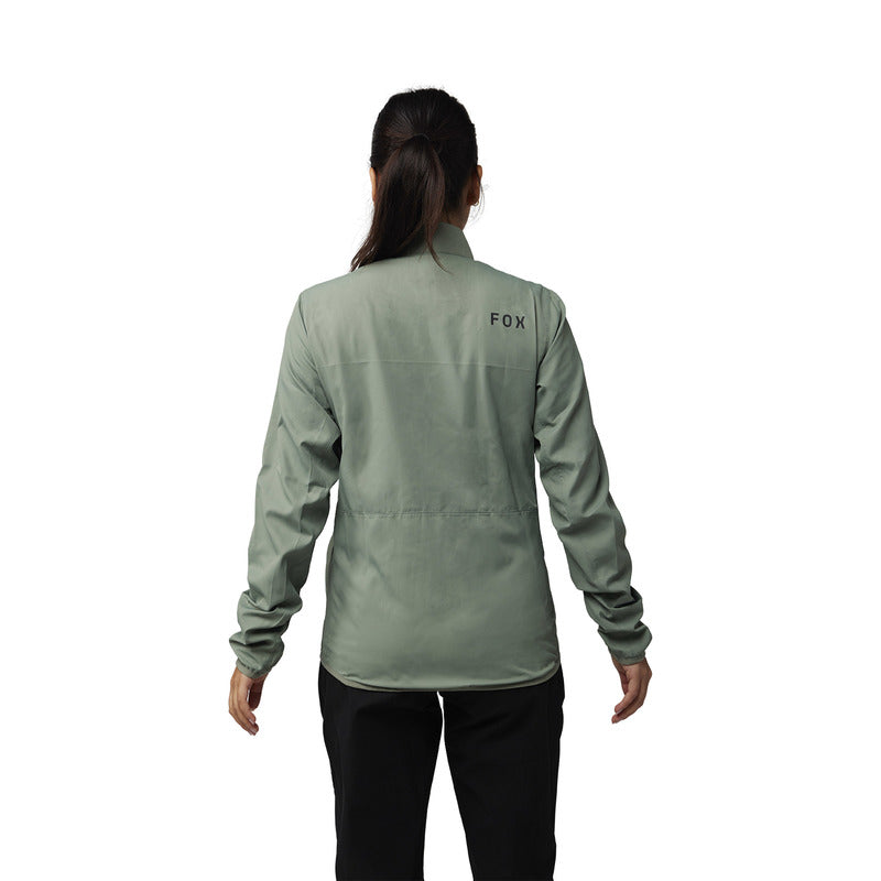 Fox Lady Ranger Wind Moss Rain Jacket