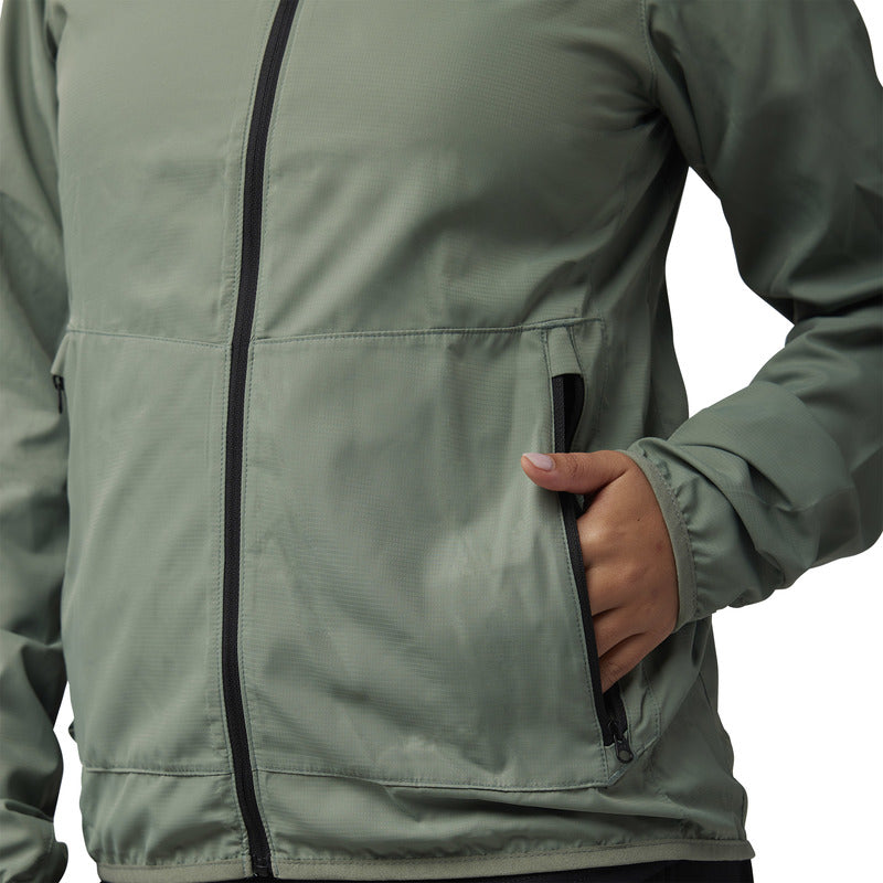 Fox Lady Ranger Wind Moss Rain Jacket