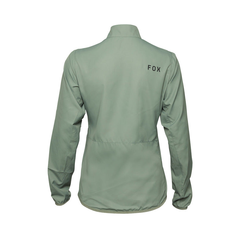 Fox Lady Ranger Wind Moss Rain Jacket
