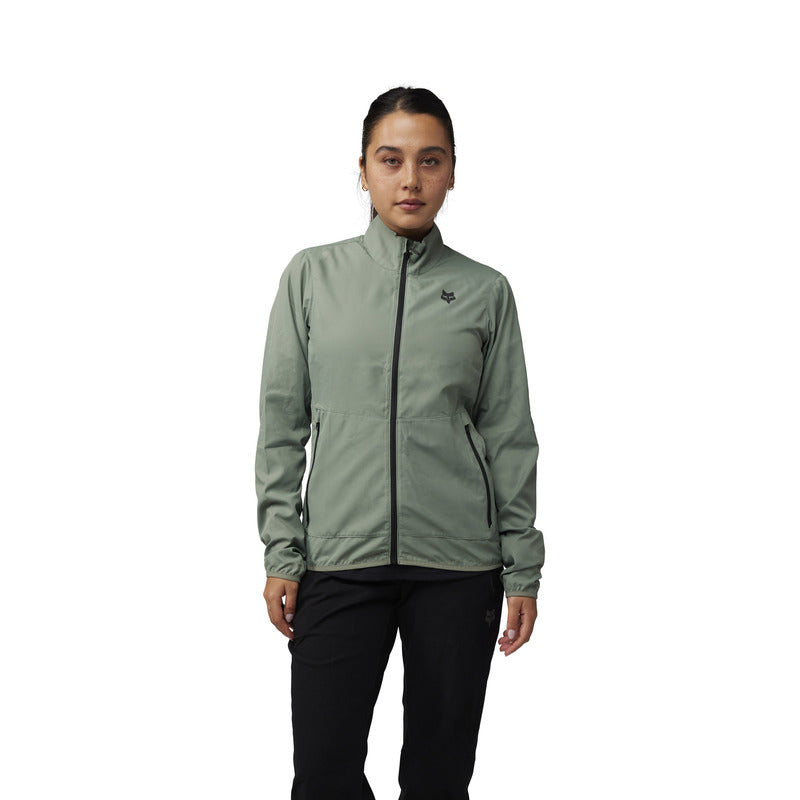 Fox Lady Ranger Wind Moss Rain Jacket