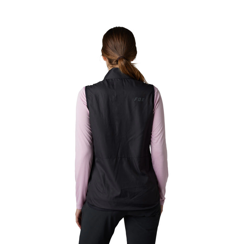 Fox Lady Ranger Wind Black Rain Vest
