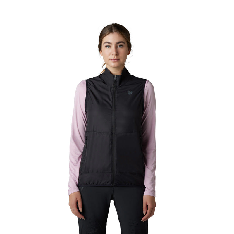 Fox Lady Ranger Wind Black Rain Vest