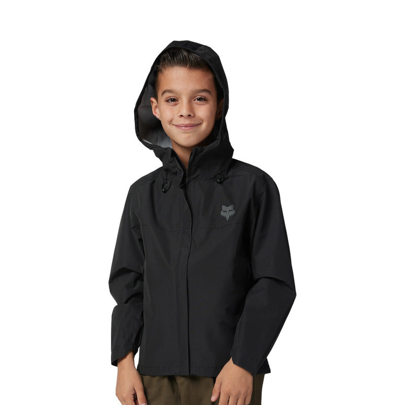 Fox Junior Ranger 2.5L Black Rain Jacket