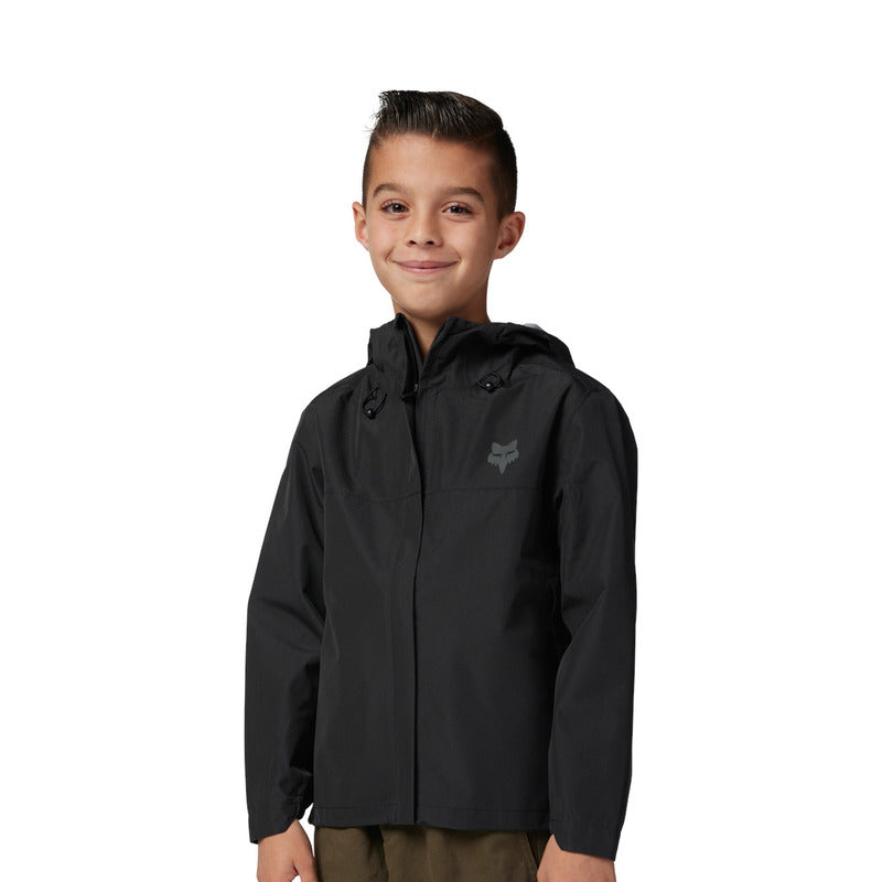 Fox Junior Ranger 2.5L Black Rain Jacket