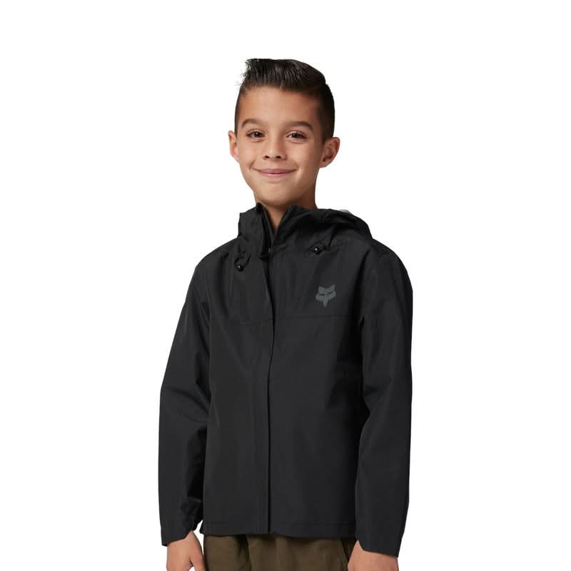 Fox Junior Ranger 2.5L Black Rain Jacket