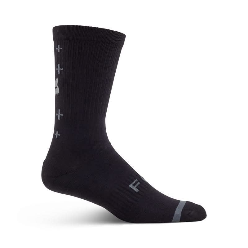 Fox 8 Defend Lunar Black S socks | RideHub