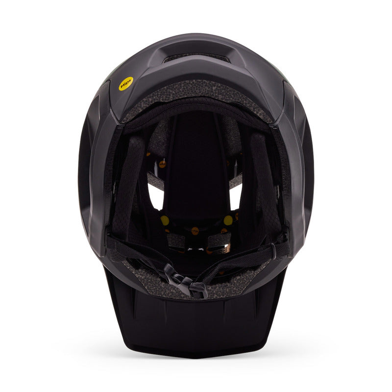 Fox Dropframe Hunter Green Bike Helmet