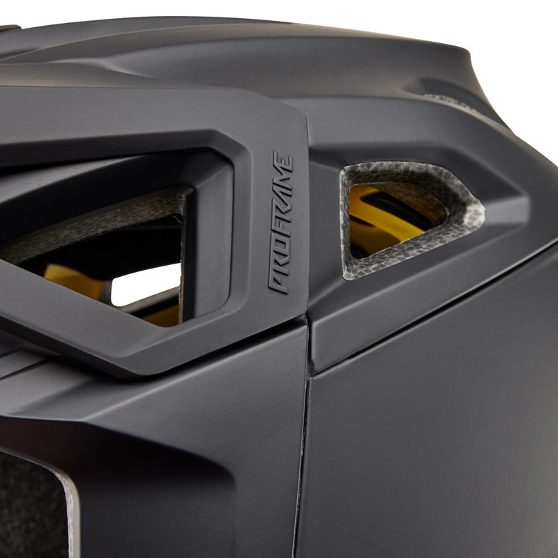 Fox Junior Proframe Matte Black Bike Helmet