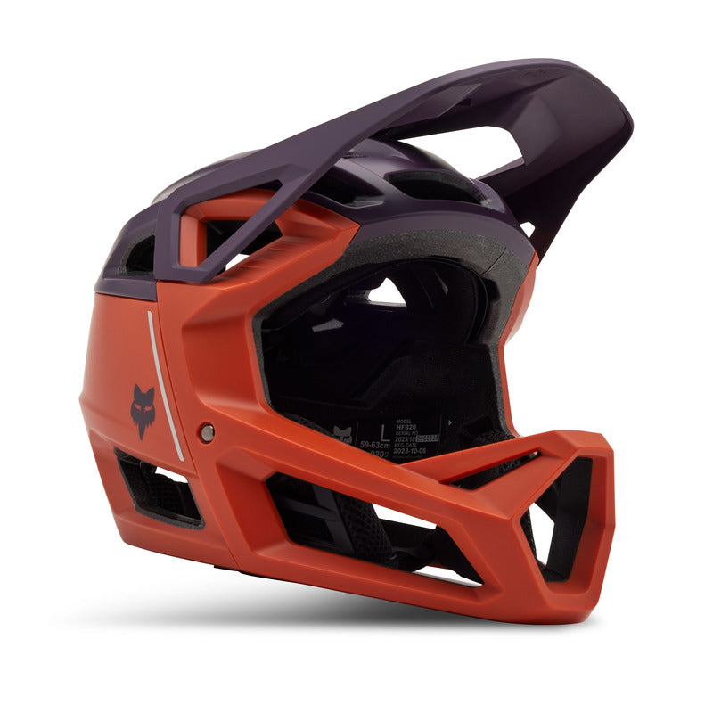 Fox Proframe Clyzo Atomic Orange Bike Helmet