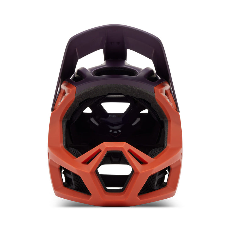 Fox Proframe Clyzo Atomic Orange Bike Helmet