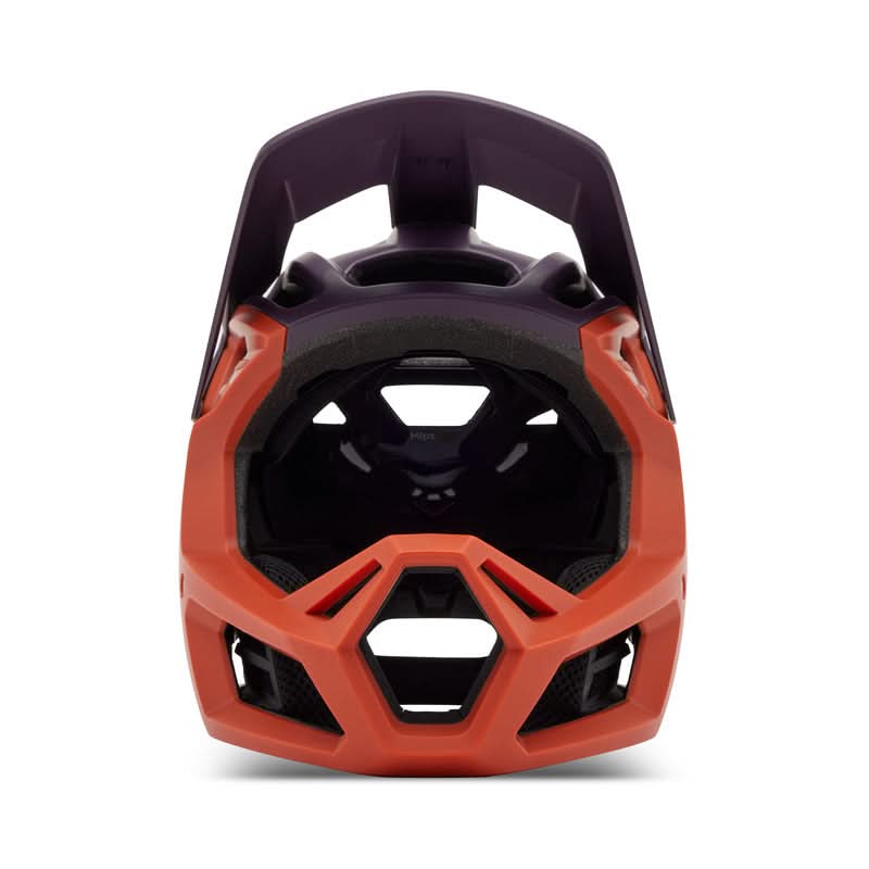 Fox Proframe Clyzo Atomic Orange Bike Helmet