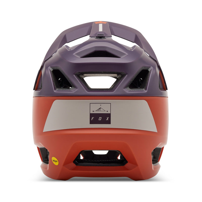 Fox Proframe Clyzo Atomic Orange Bike Helmet
