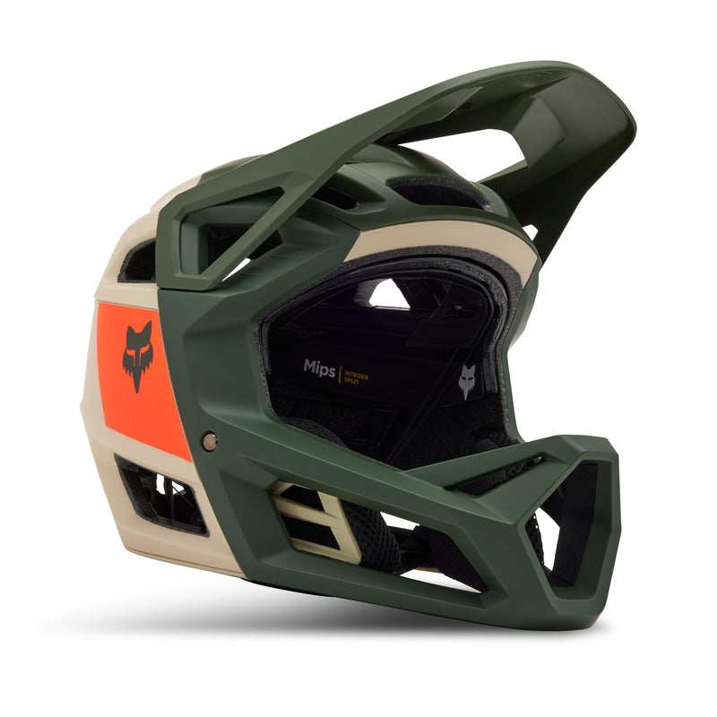 Fox Proframe Rs Nuf Dark Sage Bike Helmet