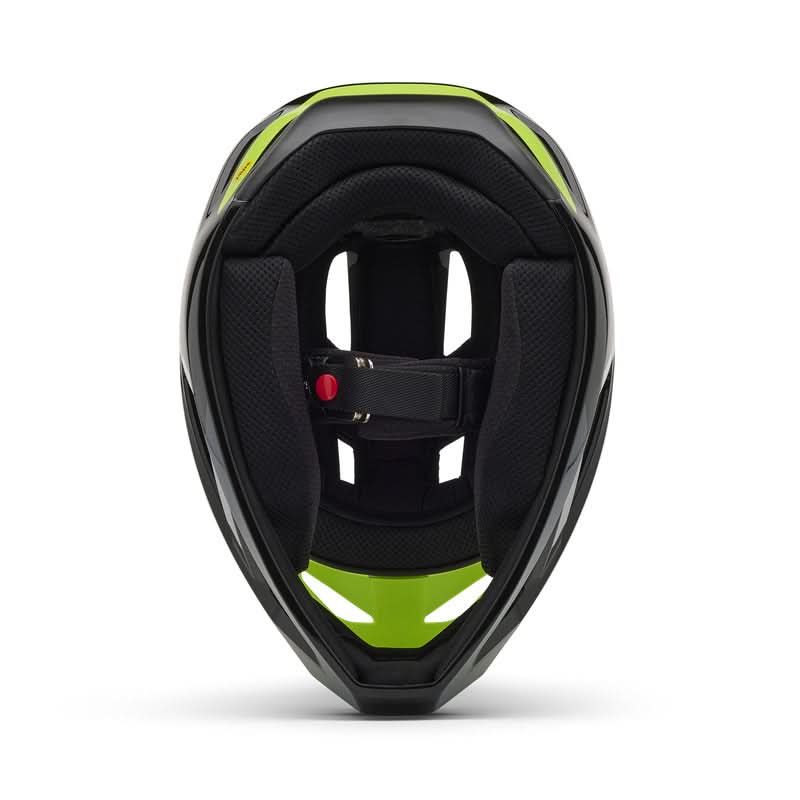Fox Rampage Barge Fluo Yellow Bike Helmet