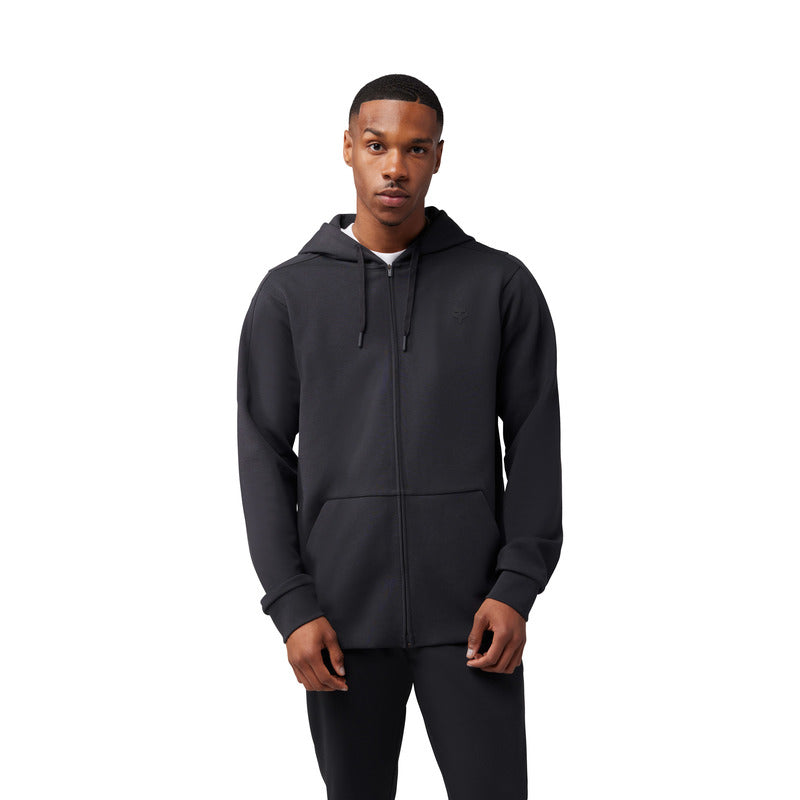 Fox Rise Zip Fleece Hoodie Black