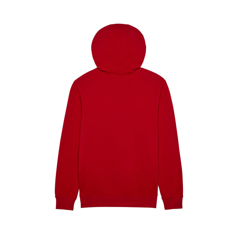 Fox Head Fleece Po Flame Red Hoodie