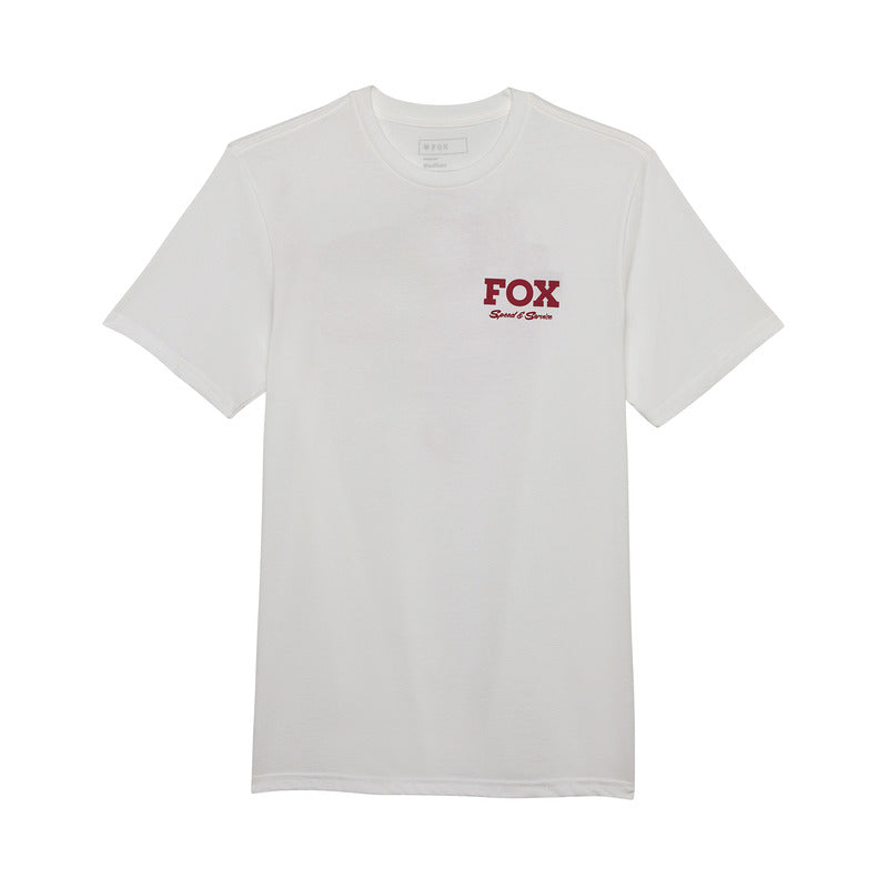 Fox Speed Service Prem Tee Optic White T-Shirt