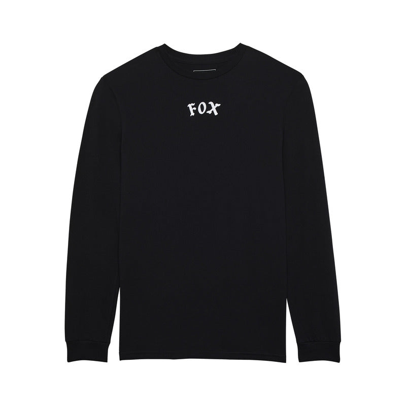 Fox Race Crew Prem Long Sleeve Tee Black | RideHub