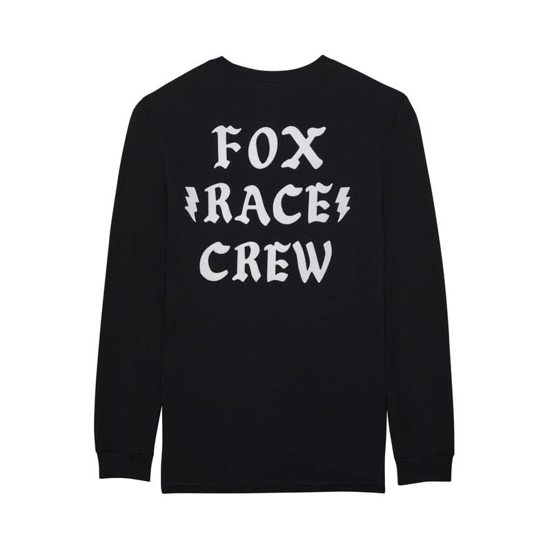 Fox Race Crew Prem Long Sleeve Tee Black | RideHub