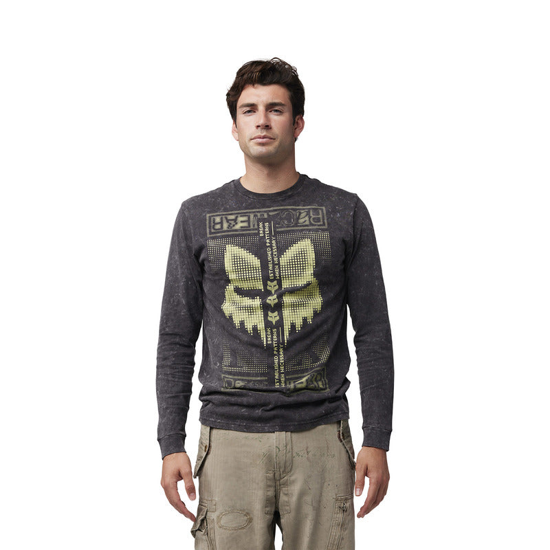 Fox Throttle Prem Long Sleeve Tee Black | RideHub