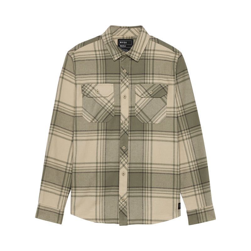 Fox Traildust Flannel Cream Shirt | RideHub