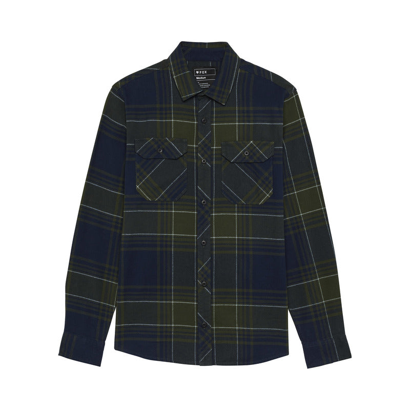 Fox Traildust Flannel Midnight Shirt | RideHub