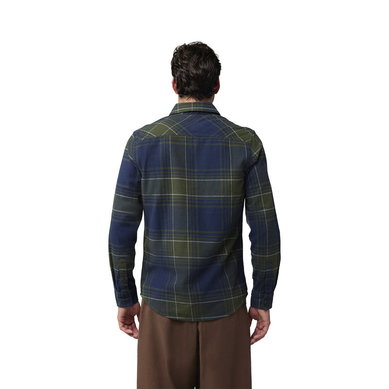 Fox Traildust Flannel Midnight Shirt | RideHub