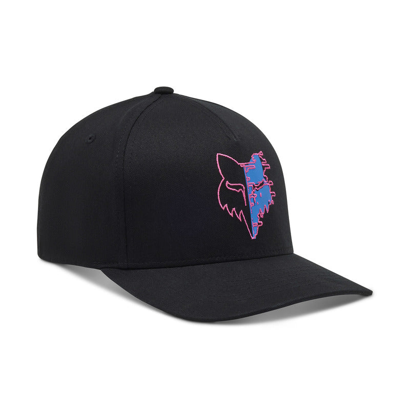 Fox Emotion Flexfit Black Baseball Cap