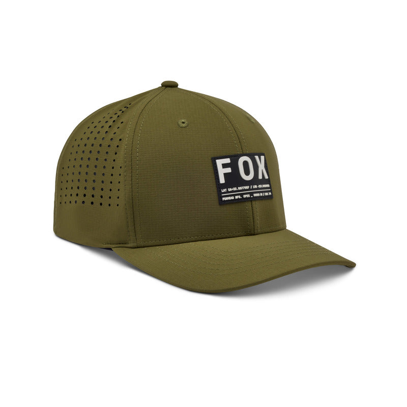 Fox Non Stop Tech Flexfit Olive Green Baseball Cap