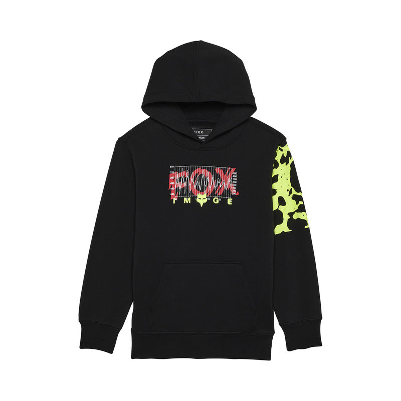 Fox Junior Energy Fleece Hoodie Po Black