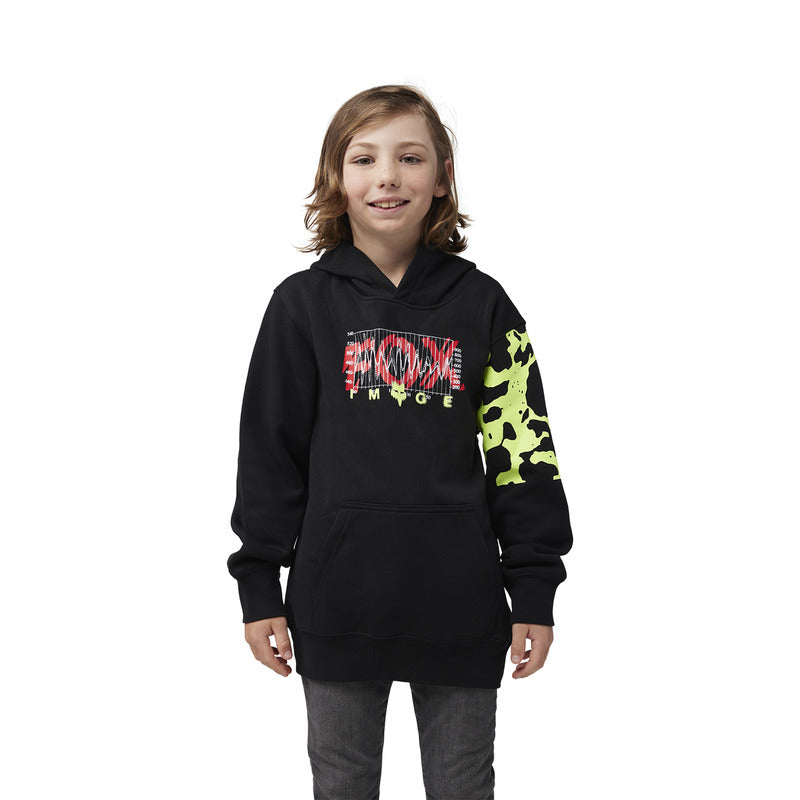 Fox Junior Energy Fleece Hoodie Po Black