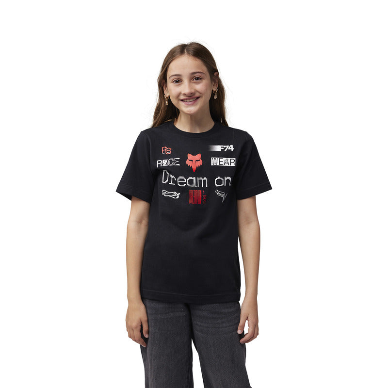 Fox Junior Rs Dream Black T-Shirt