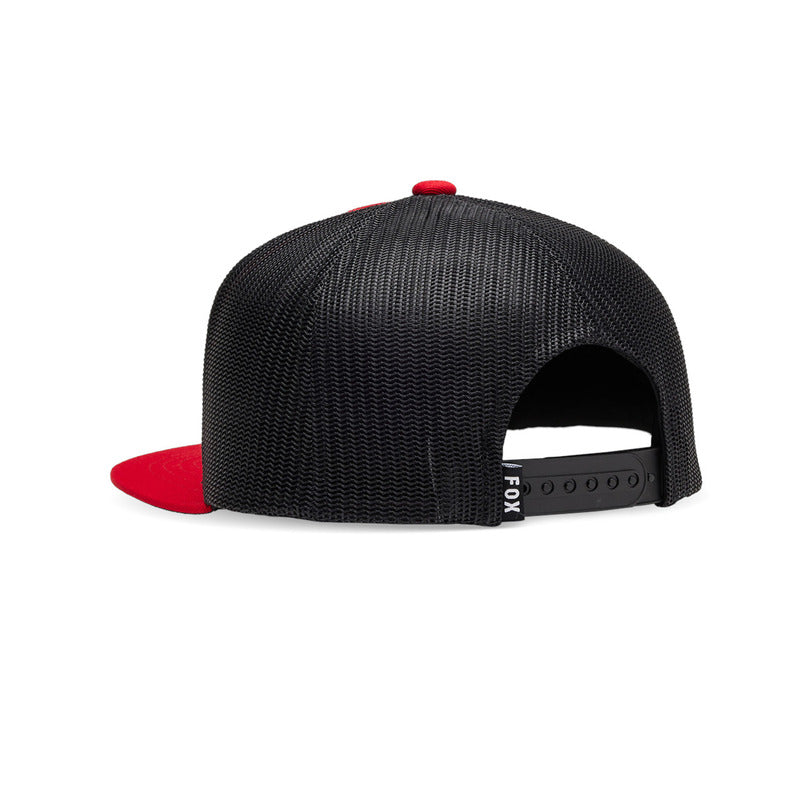 Fox Junior Absolute Sb Mesh Flame Red Baseball Cap