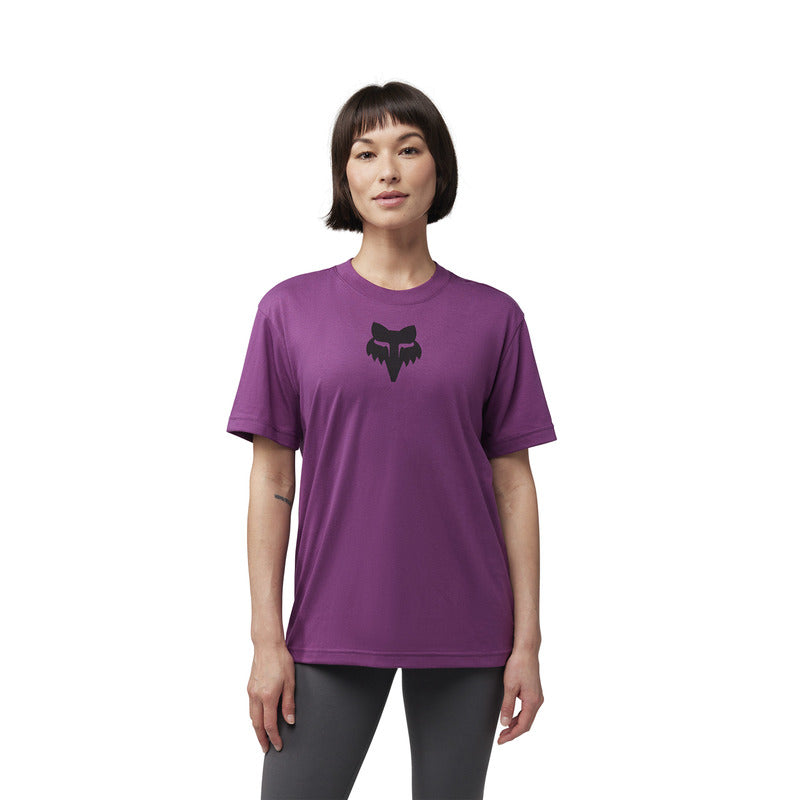 Fox Lady Head Tee Sangria T-Shirt