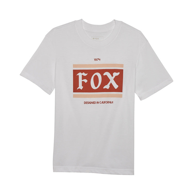 Fox Lady Heritage Tee White T-Shirt