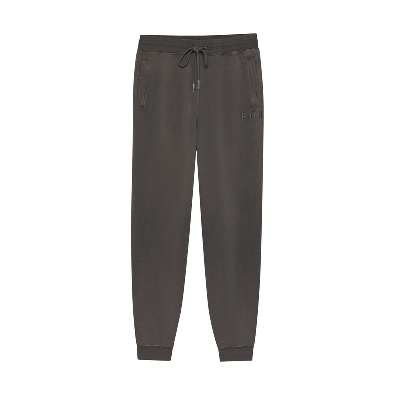 Fox Wordmark Fleece Jogger Pewter | RideHub
