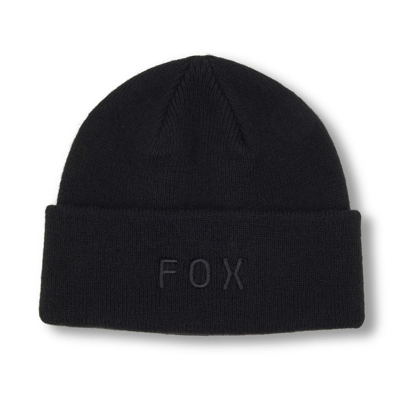 Fox Wordmark Beanie Black