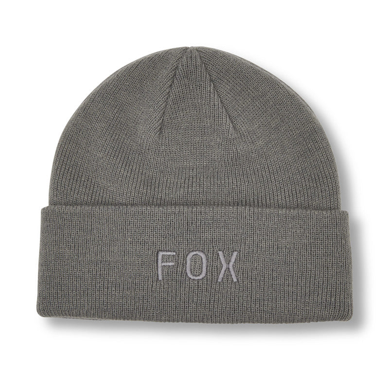 Fox Wordmark Beanie Pewter