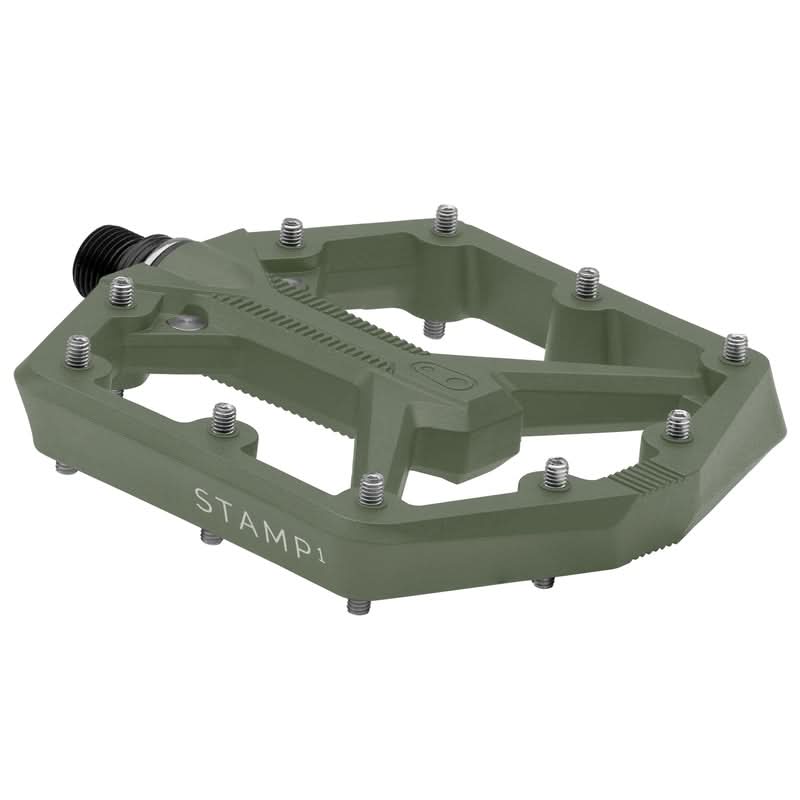 Crankbrothers Stamp 1 Large Green Gen 2 Bicycle Pedals